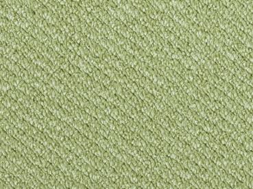 Rechteckige Draufsicht vom Vorwerk Telma Teppichboden in grün – frischer Teppich für natürliche Wohnkonzepte